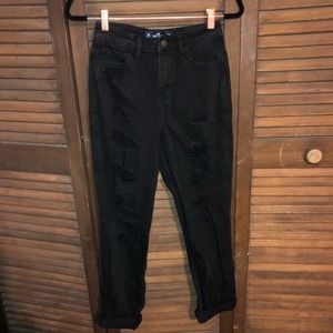 Hollister high rise mom jeans